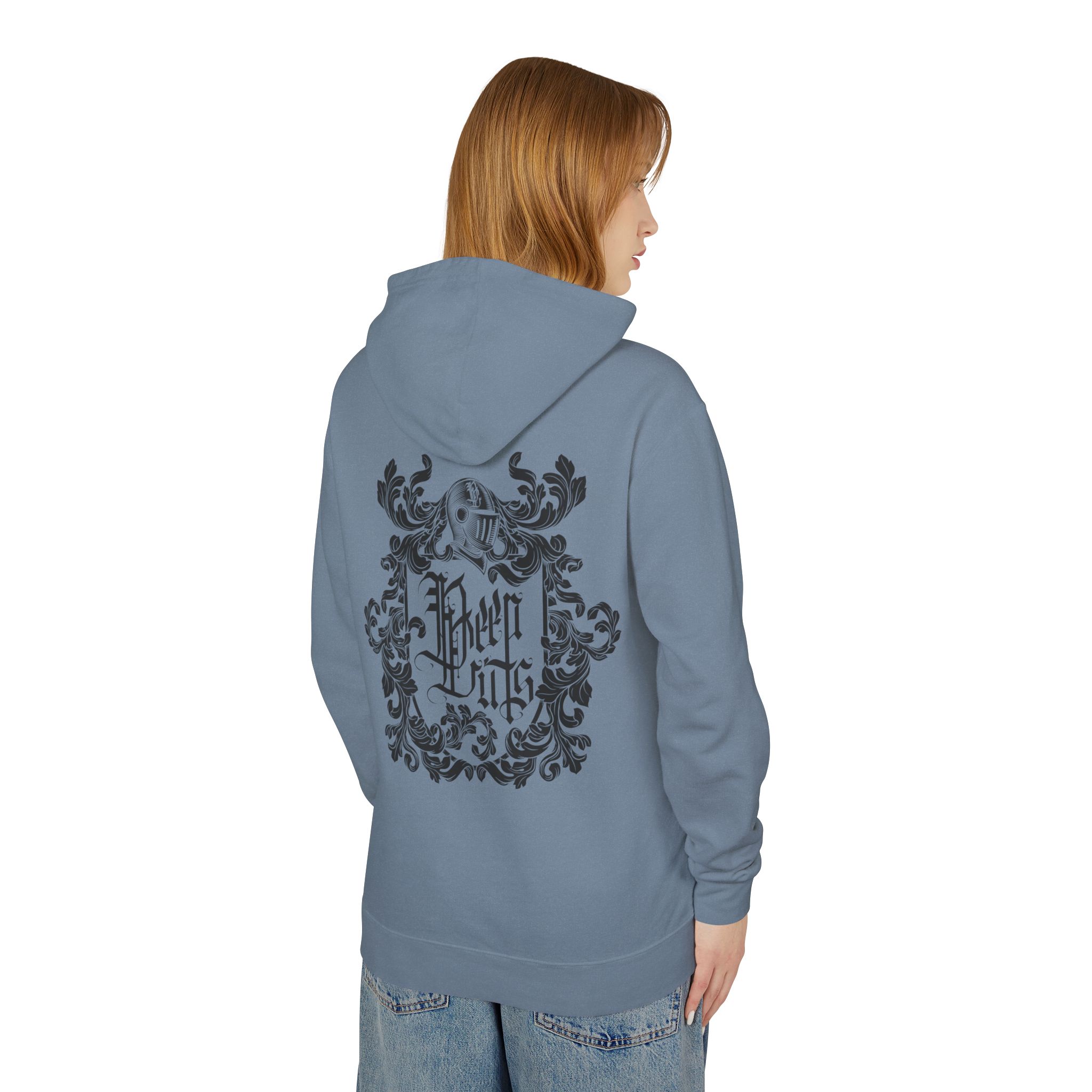 With Your Chest • Unisex Lightweight Hooded Sweatshirt - Image 36