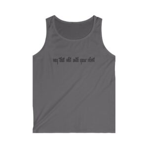 With Your Chest • Men's Softstyle Tank Top