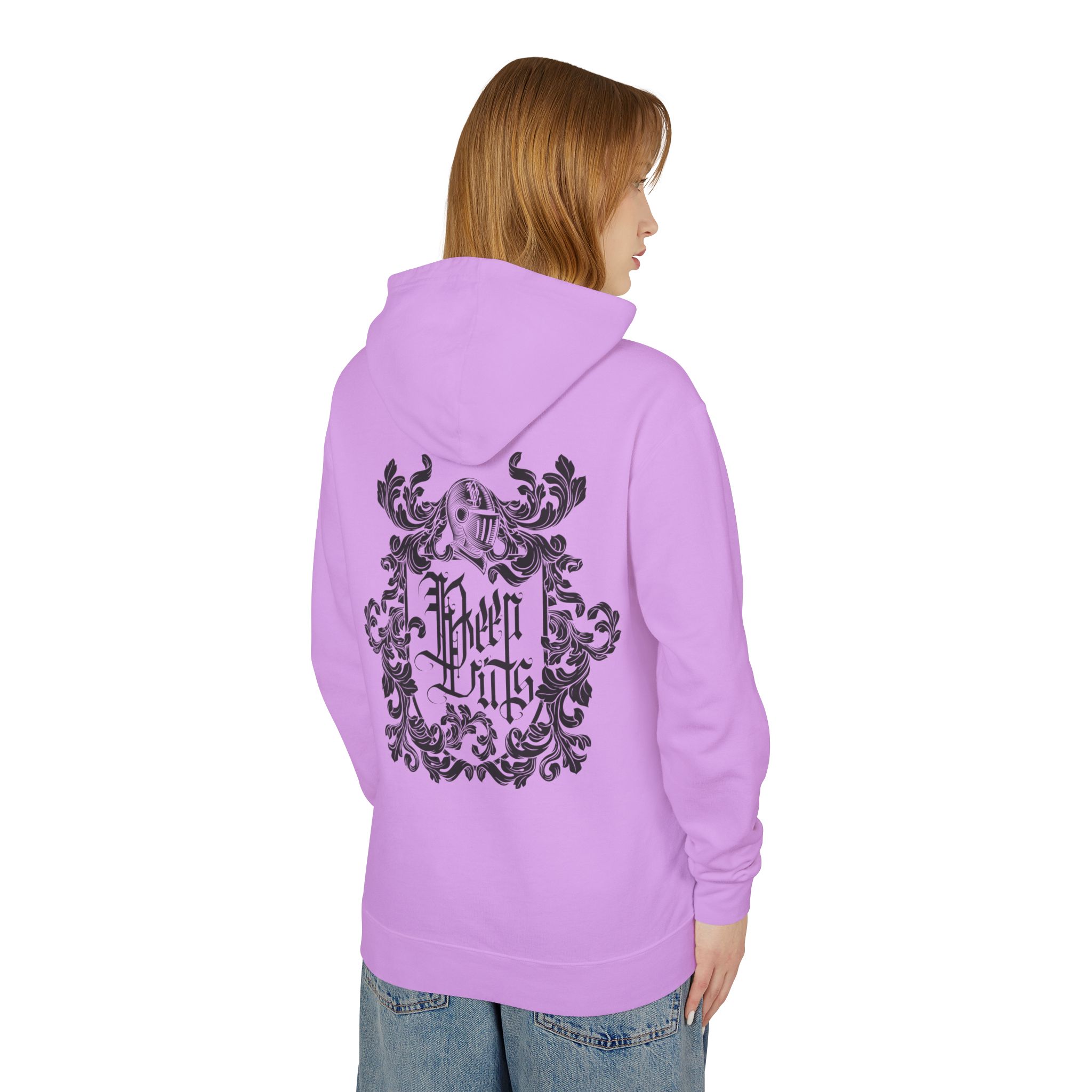 With Your Chest • Unisex Lightweight Hooded Sweatshirt - Image 20