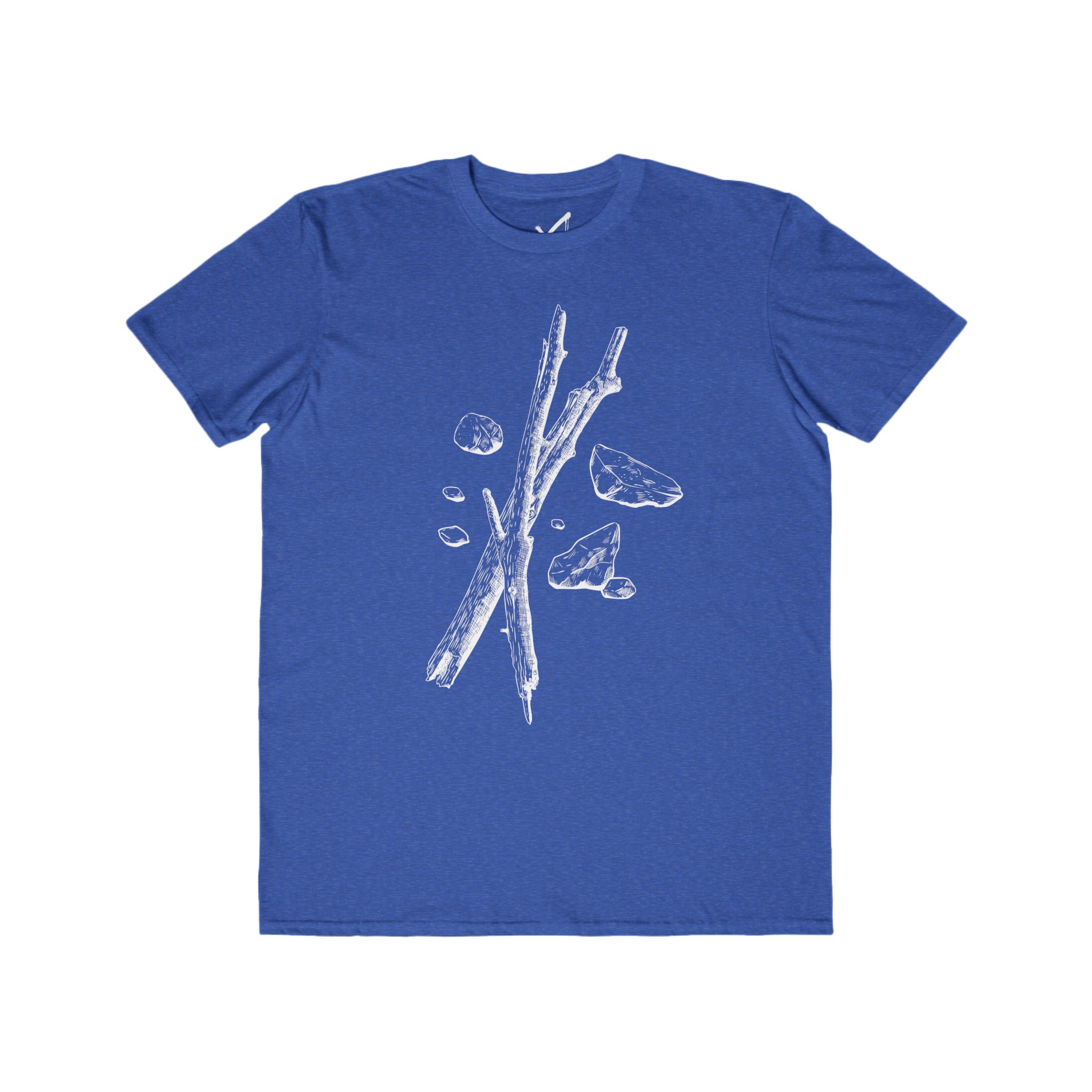 Sticks & Stones • Men's Lightweight Cotton Tee - Image 15