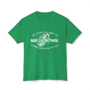 Ruin Everything [White Print] Unisex HD Cotton™ T-shirt