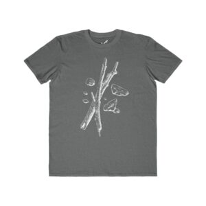 Sticks & Stones • Men's Lightweight Cotton Tee