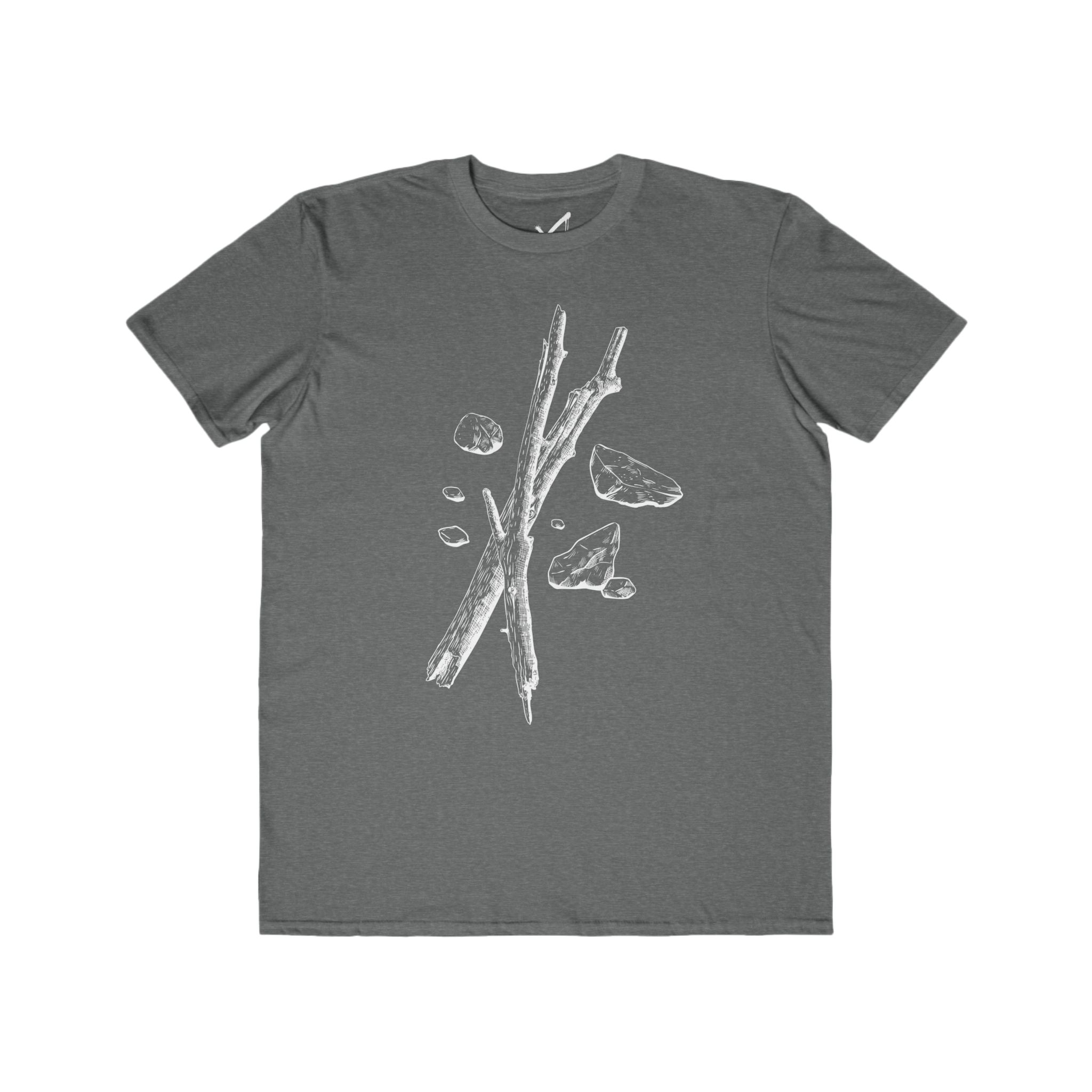 Sticks & Stones • Men's Lightweight Cotton Tee