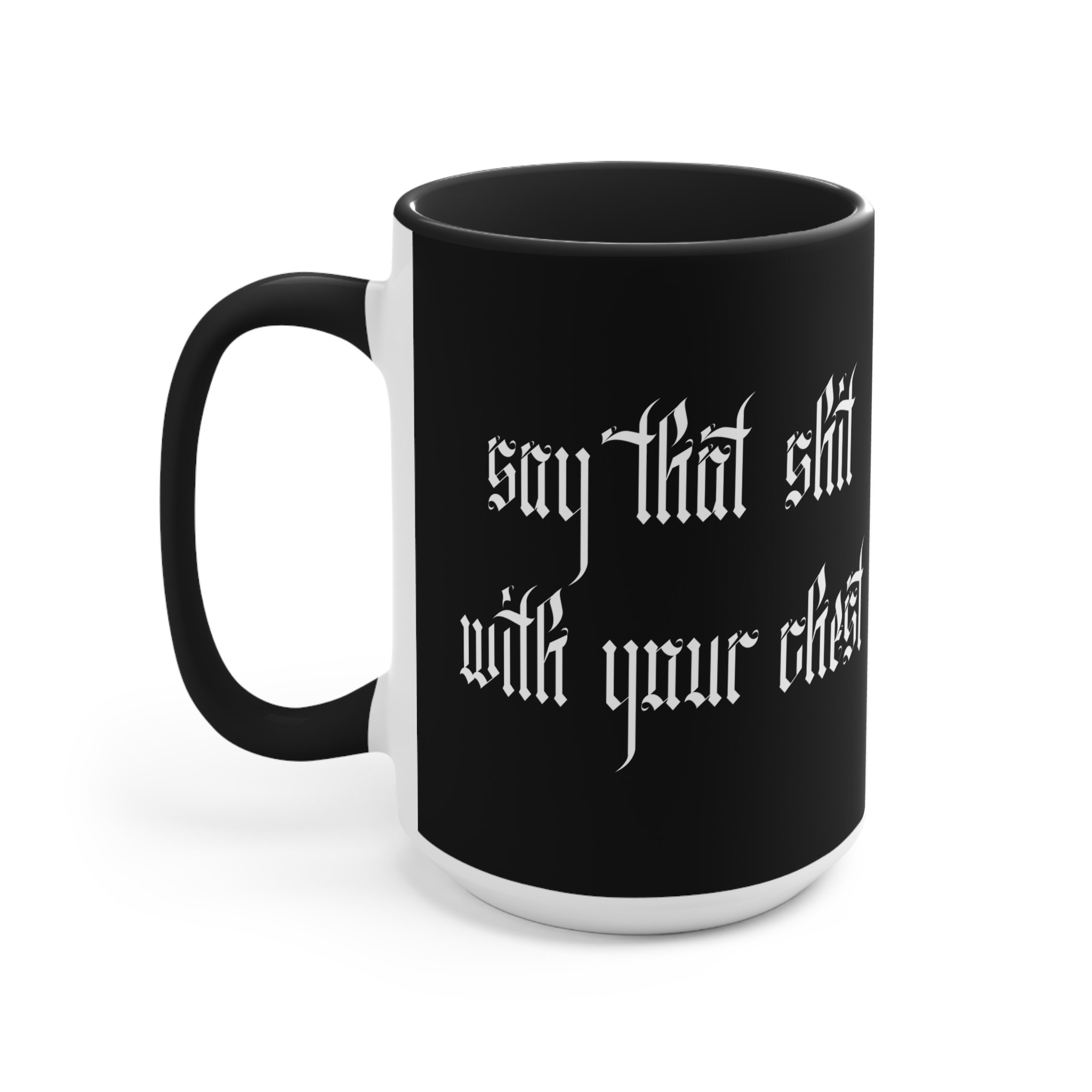 With Your Chest • Two-Tone Accent Mugs - Image 18