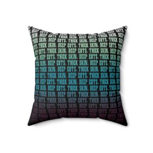 [Atmosphere Fade] Spun Polyester Square Pillow