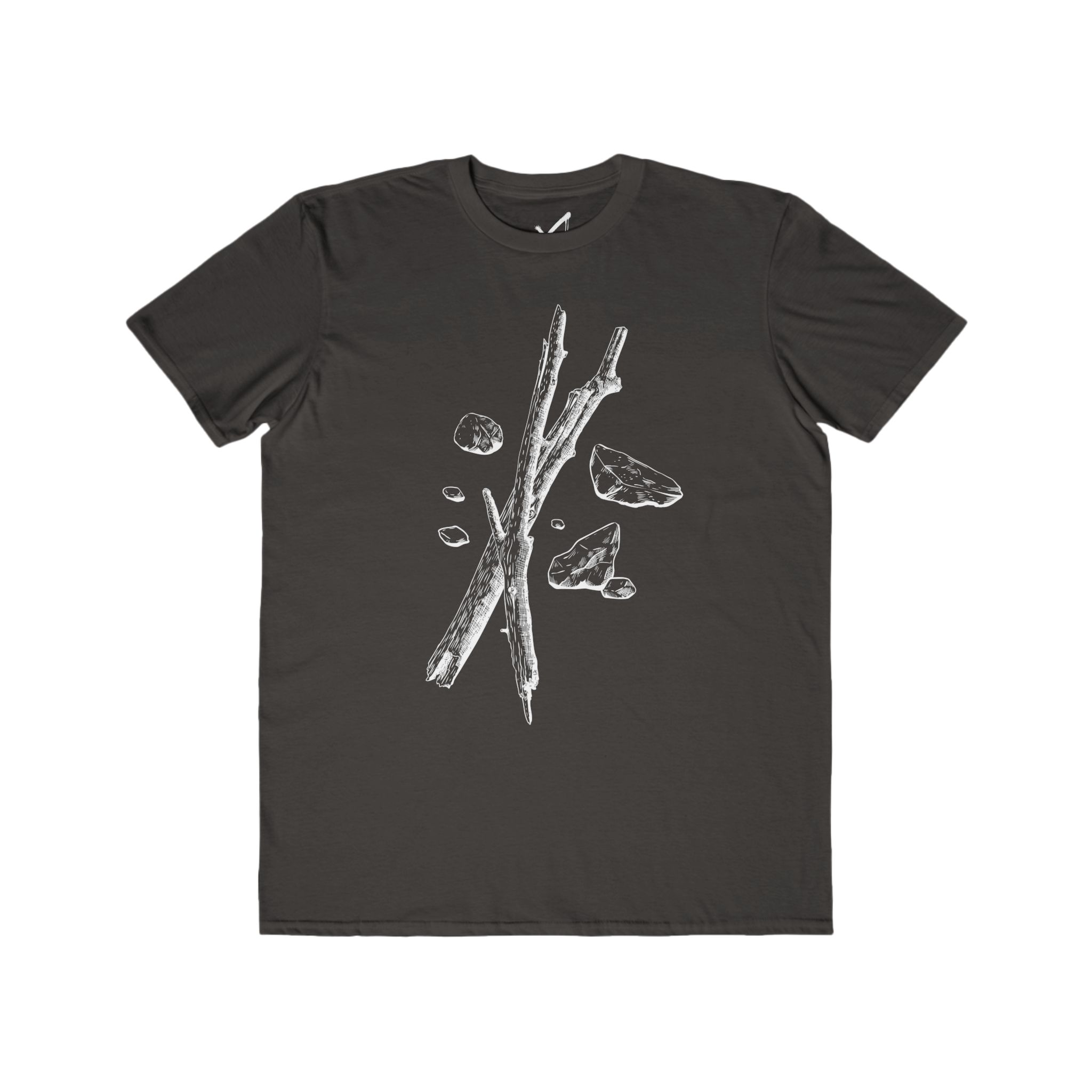 Sticks & Stones • Men's Lightweight Cotton Tee - Image 3