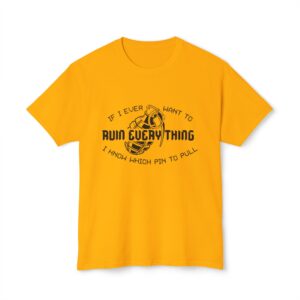 Ruin Everything [Black Print] Unisex HD Cotton™ T-shirt