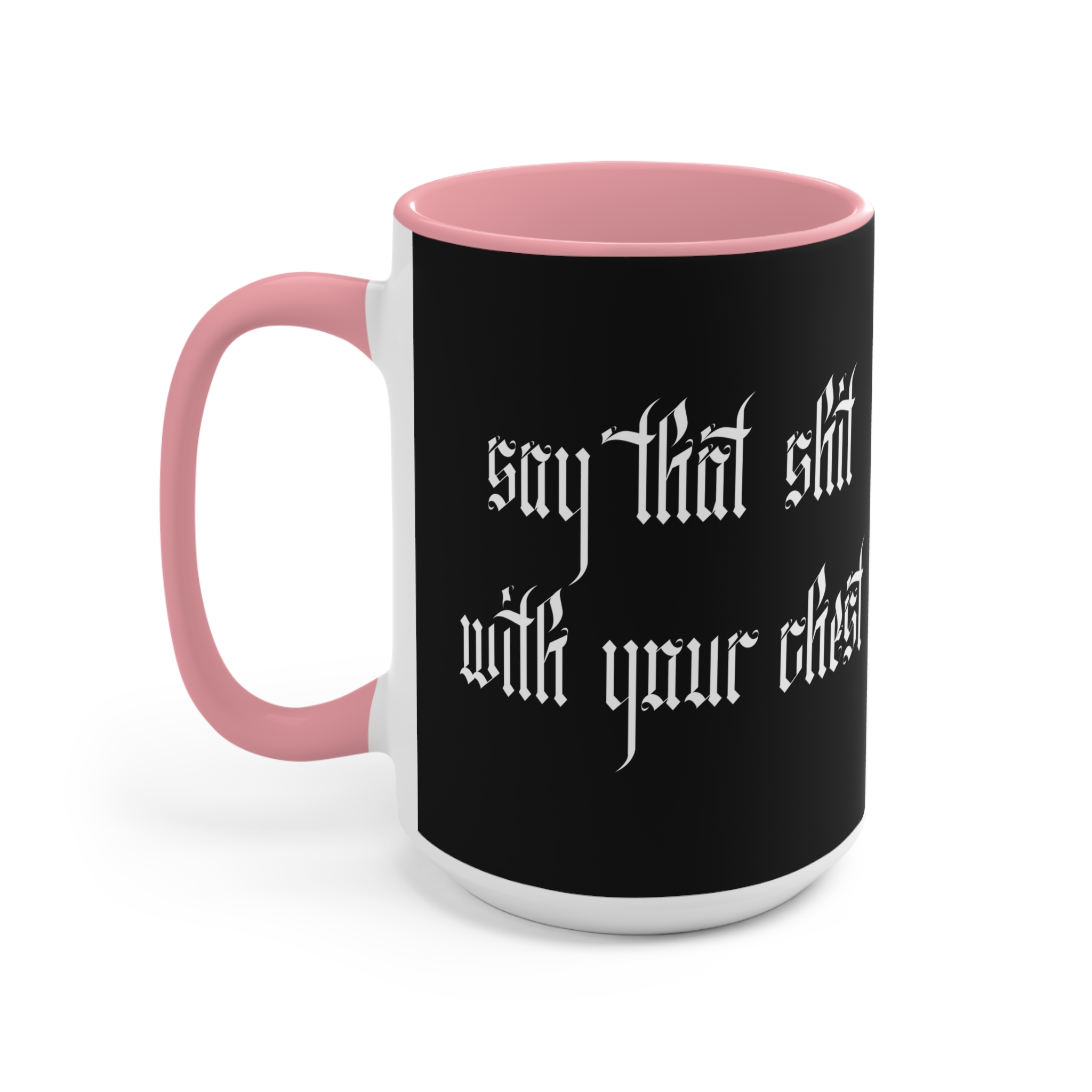 With Your Chest • Two-Tone Accent Mugs - Image 22