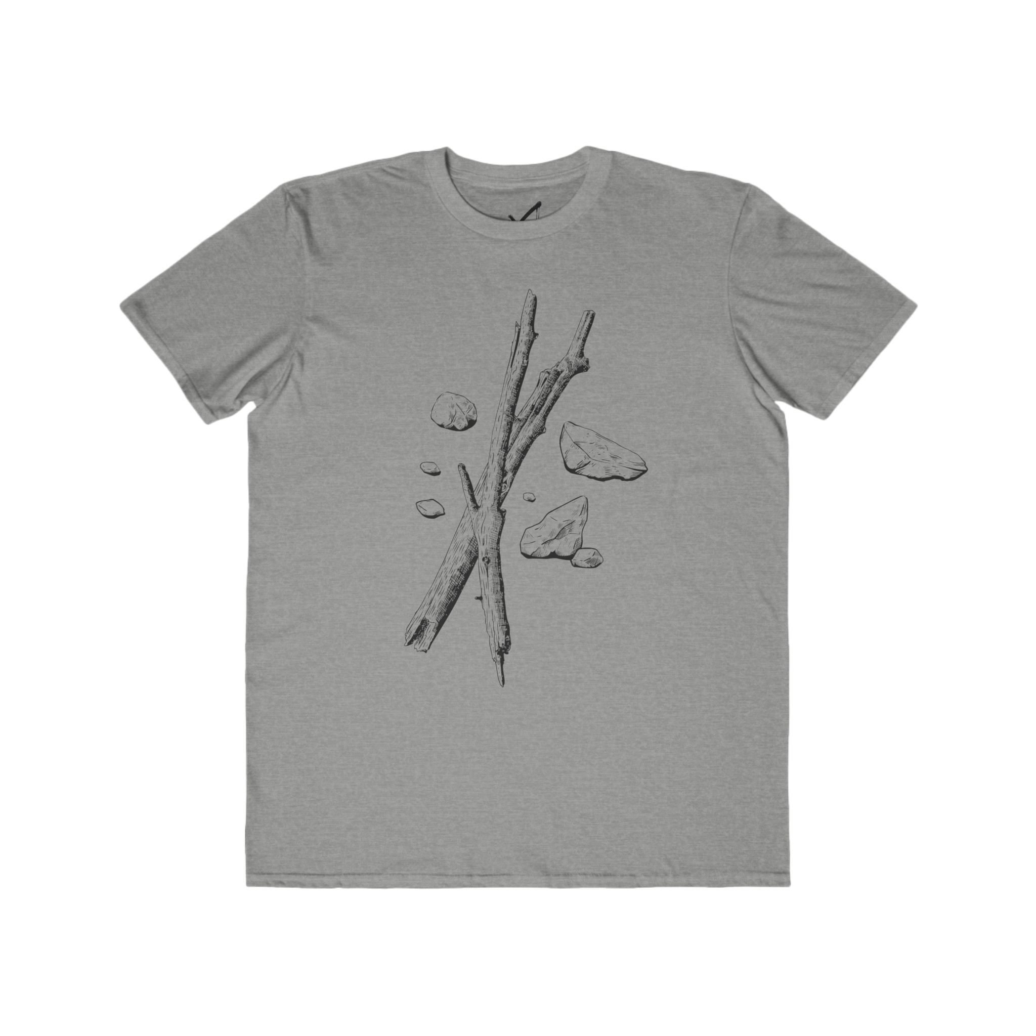 Sticks & Stones • Men's Lightweight Cotton Tee - Image 5