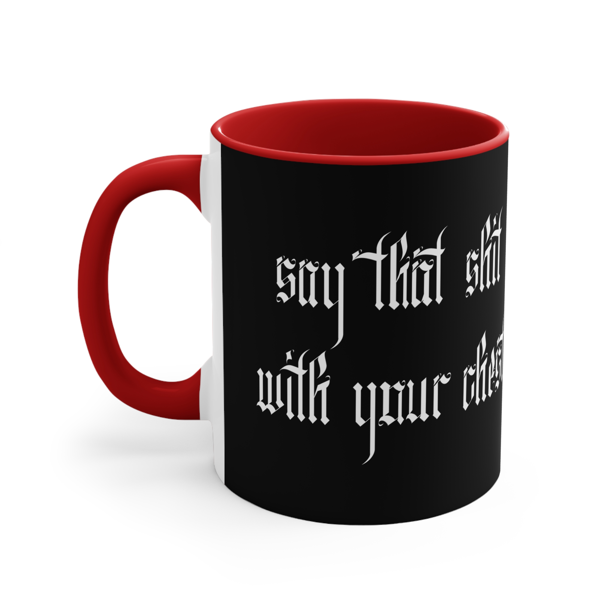 With Your Chest • Two-Tone Accent Mugs - Image 10