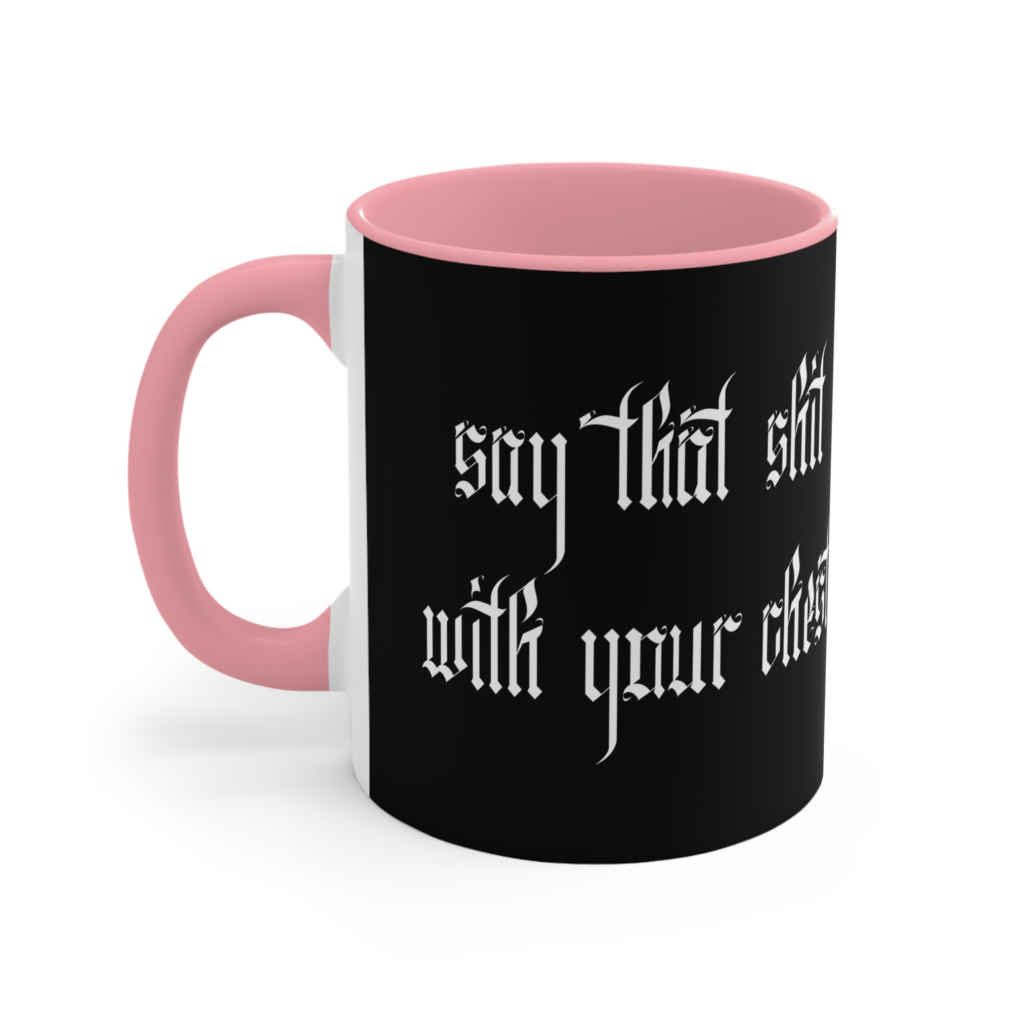With Your Chest • Two-Tone Accent Mugs - Image 5