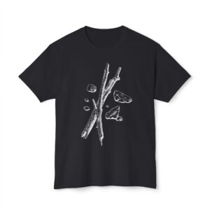 Sticks & Stones [White] Unisex HD Cotton™ T-shirt