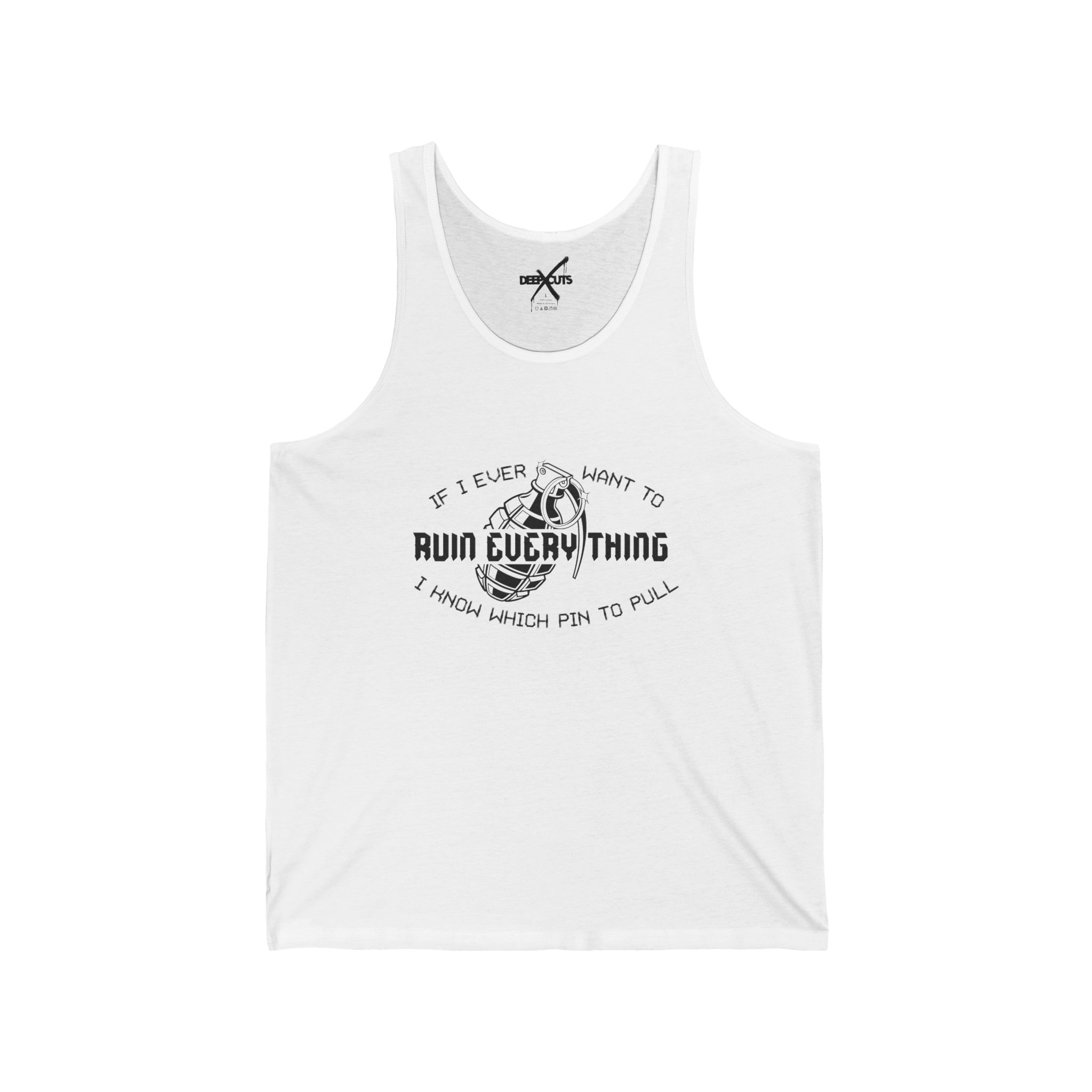 Ruin Everything • Unisex Jersey Tank - Image 7
