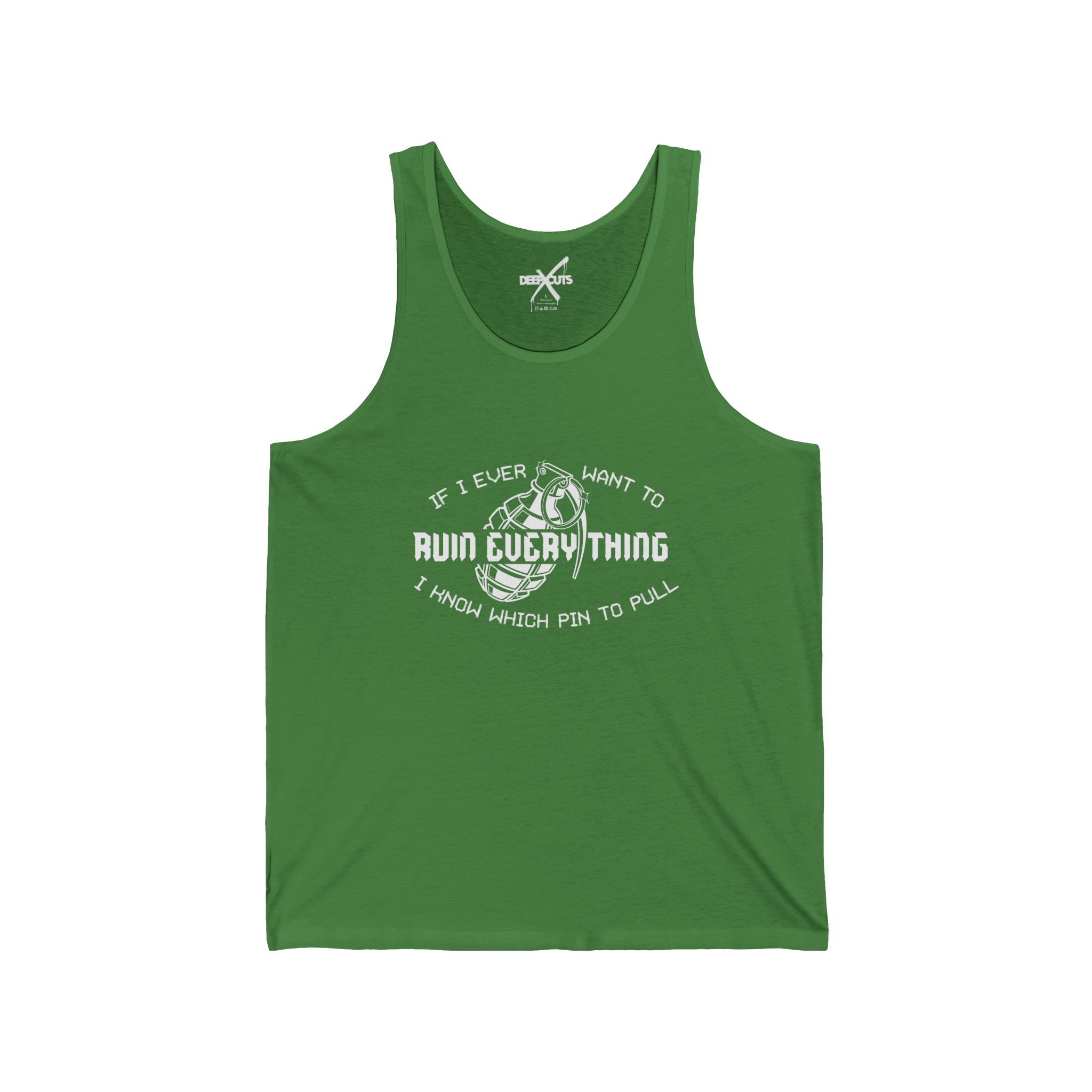 Ruin Everything • Unisex Jersey Tank - Image 3