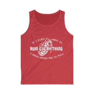 Ruin Everything • Men's Softstyle Tank Top