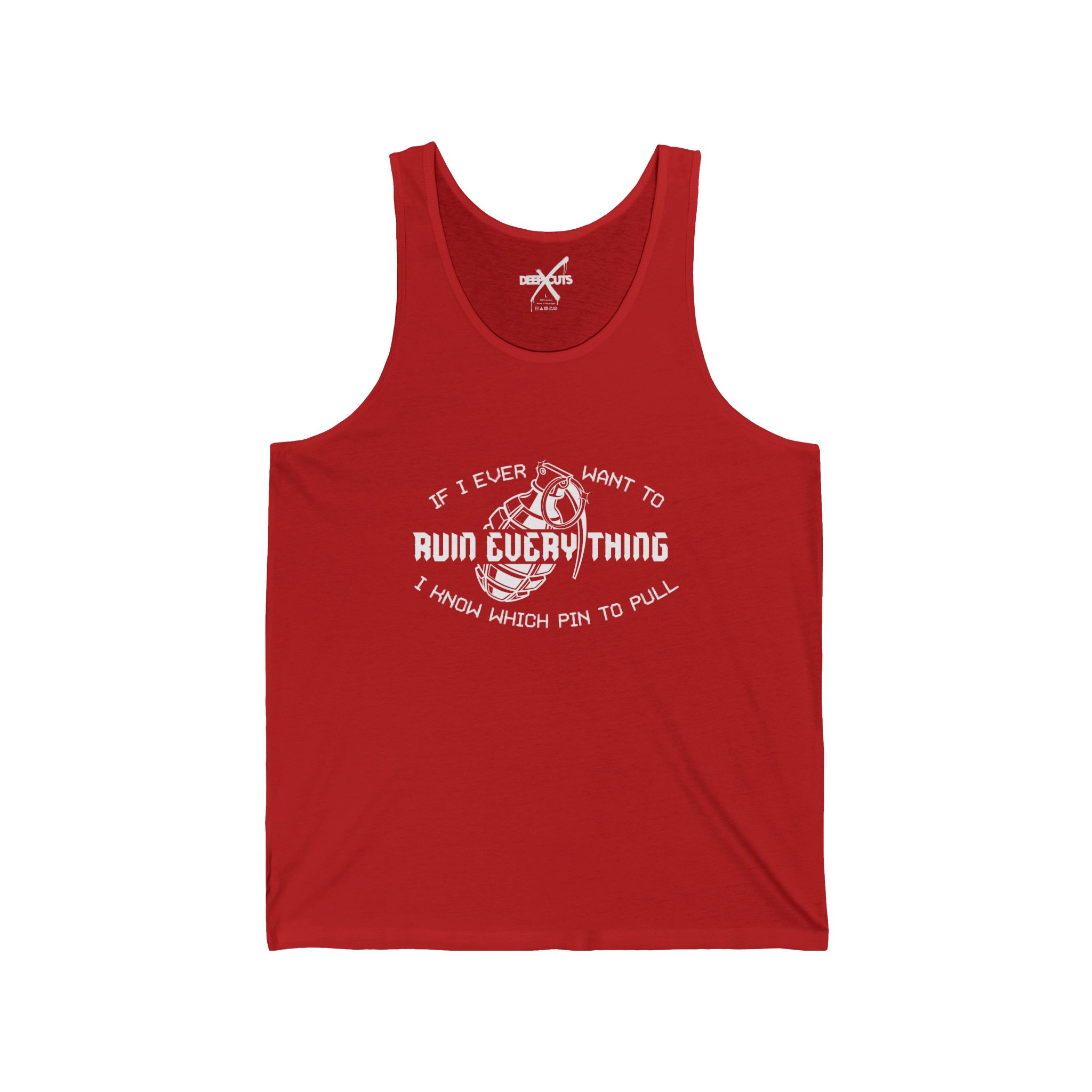 Ruin Everything • Unisex Jersey Tank - Image 5