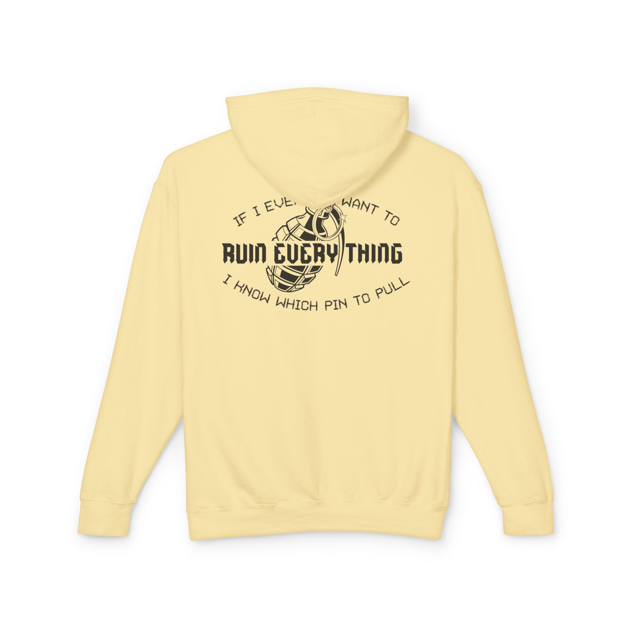 Ruin Everything • Unisex Lightweight Hooded Sweatshirt - Image 22