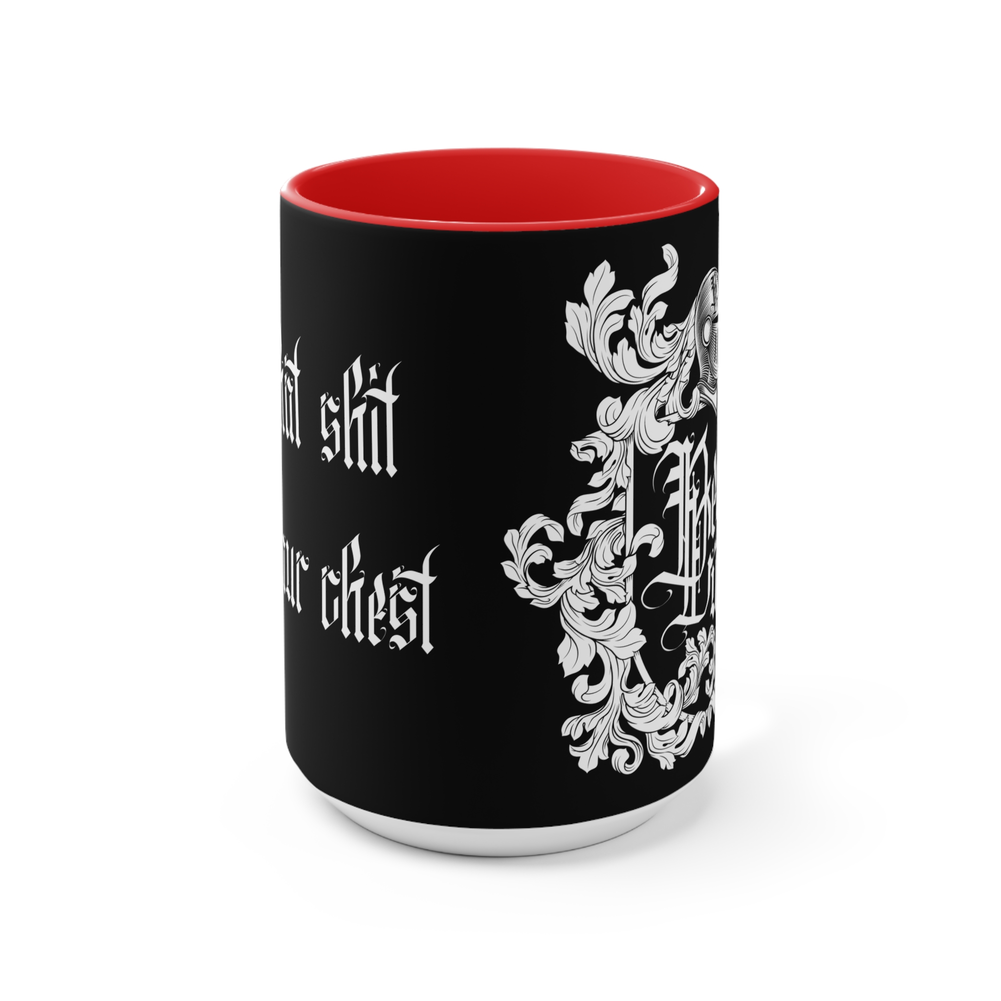 With Your Chest • Two-Tone Accent Mugs - Image 2