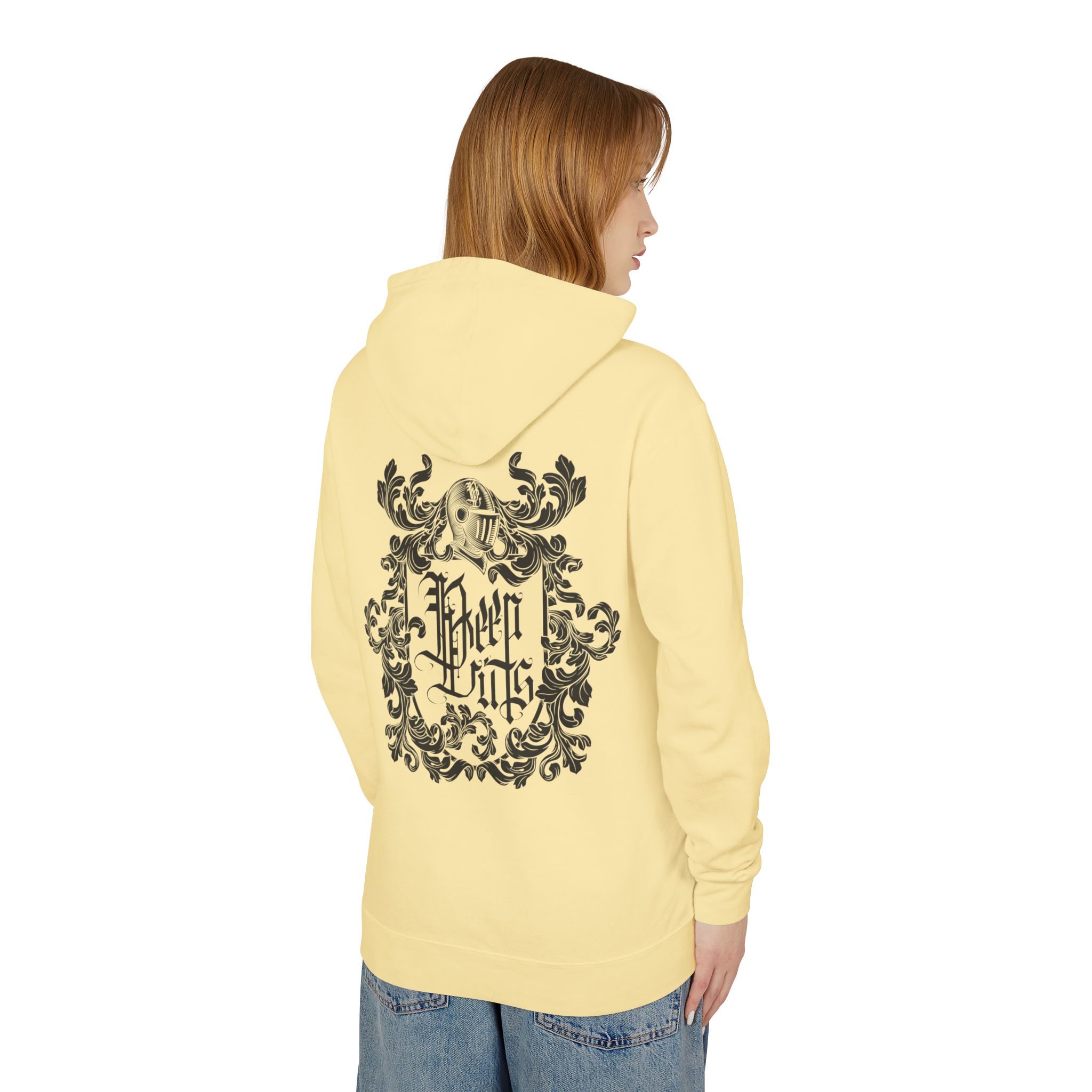 With Your Chest • Unisex Lightweight Hooded Sweatshirt - Image 28