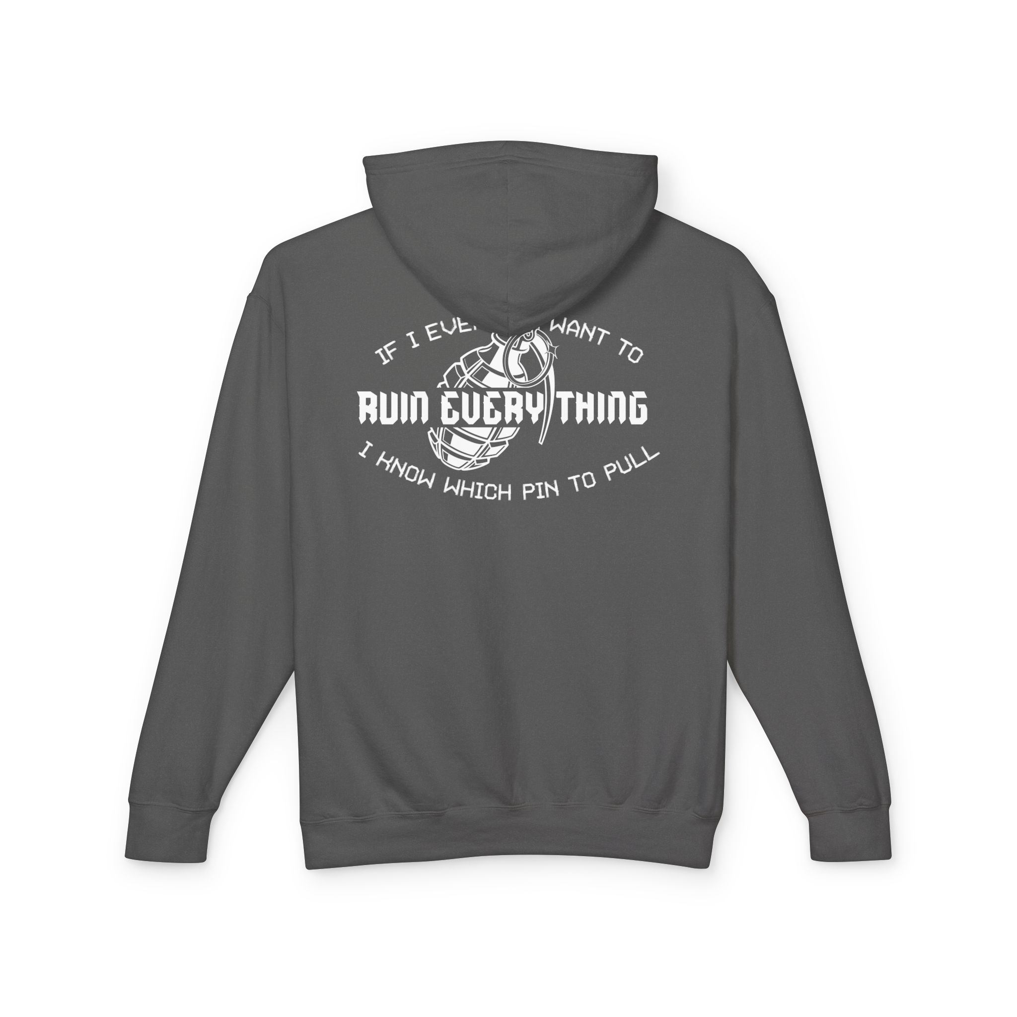 Ruin Everything • Unisex Lightweight Hooded Sweatshirt - Image 18