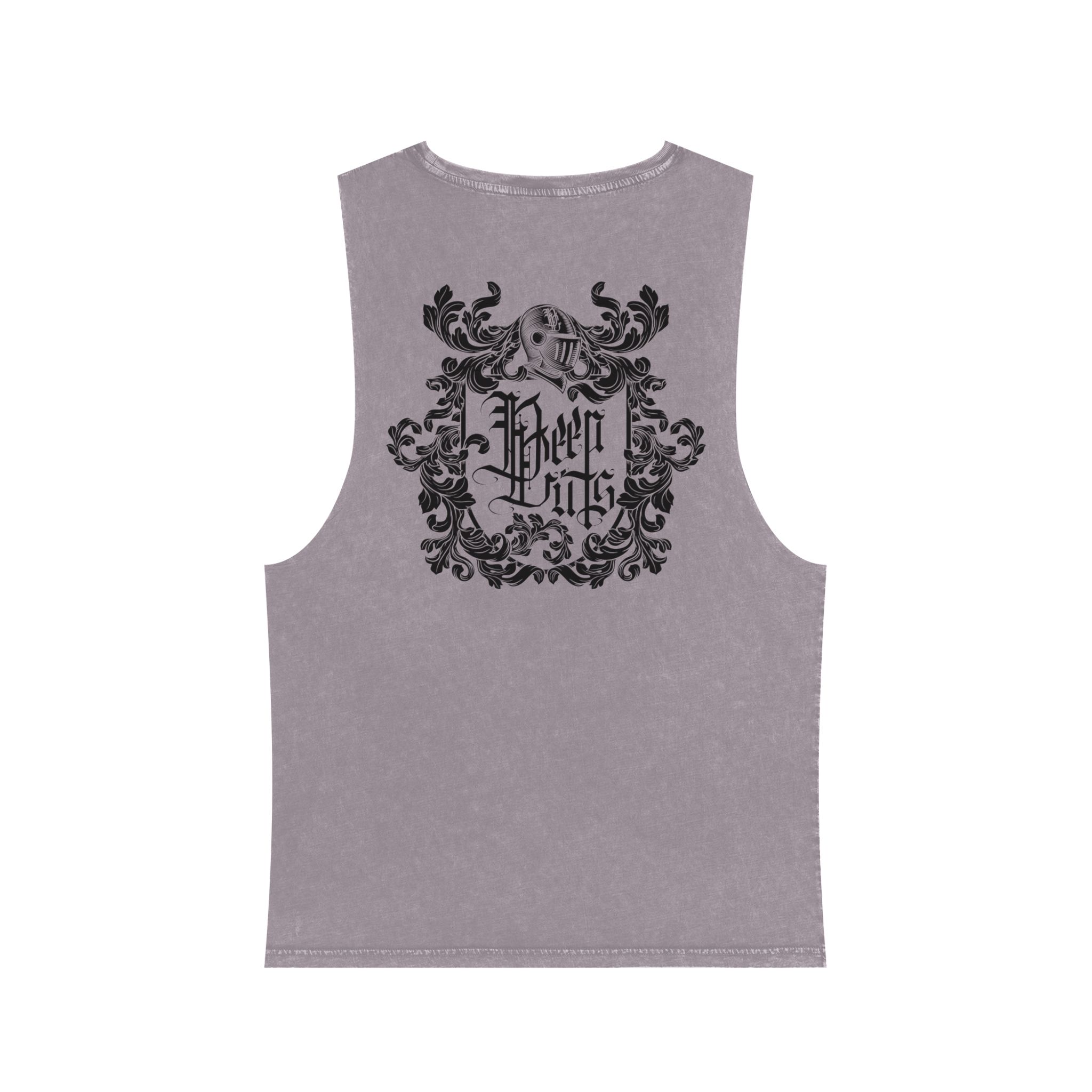 With Your Chest • Unisex Stonewash Tank Top - Image 6