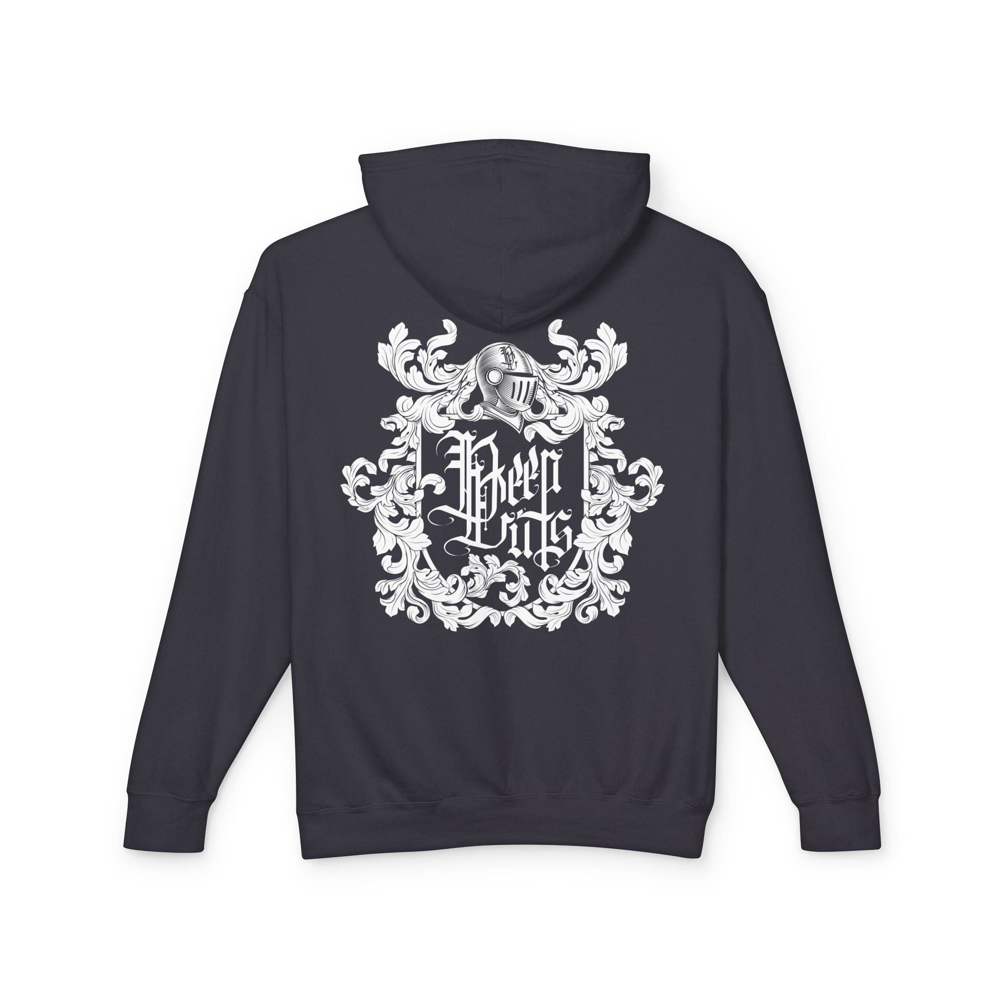 With Your Chest • Unisex Lightweight Hooded Sweatshirt - Image 2