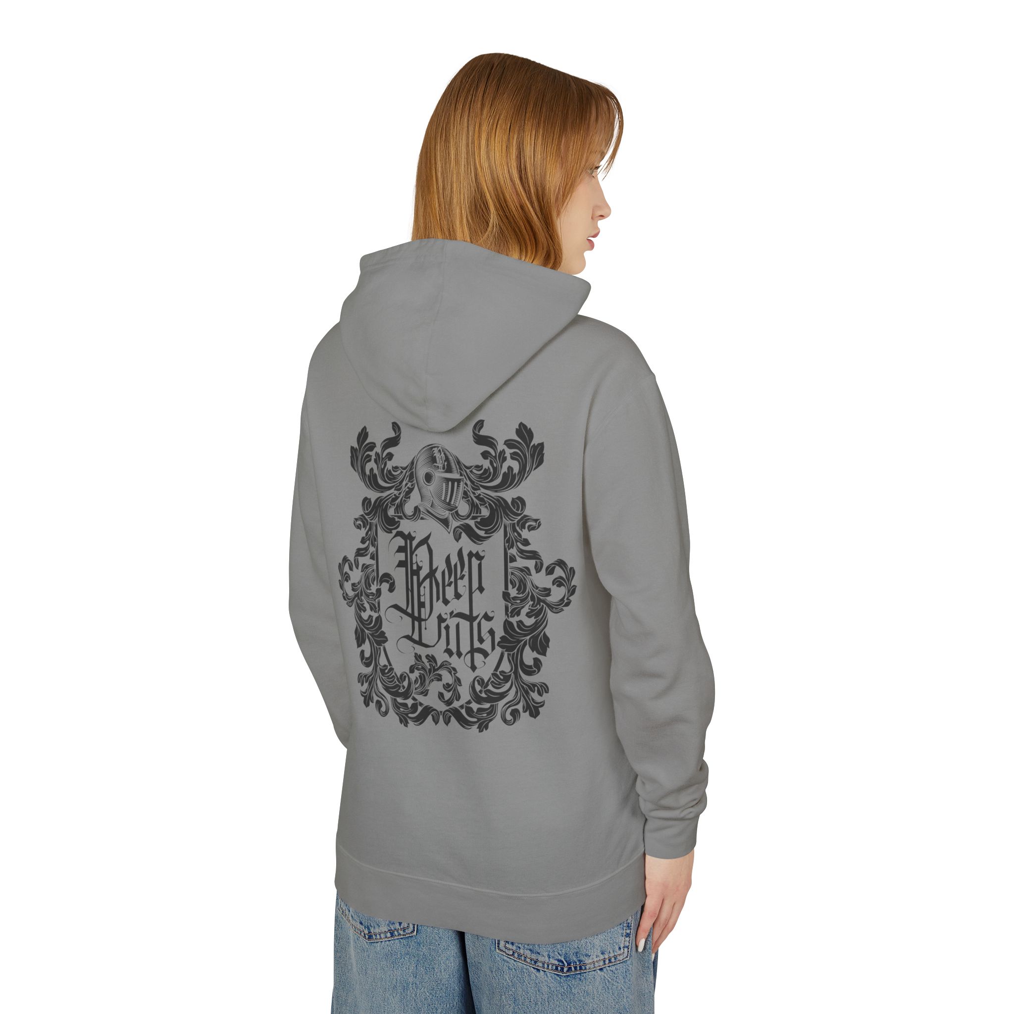 With Your Chest • Unisex Lightweight Hooded Sweatshirt - Image 32