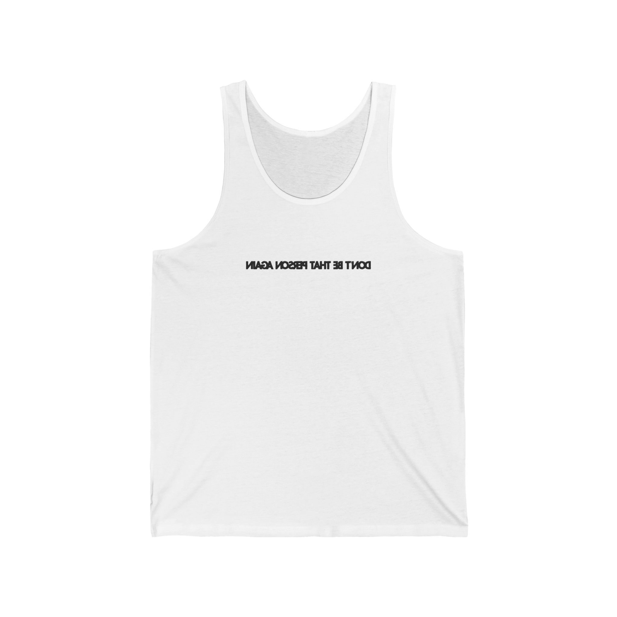 Self Reminder #1 • Unisex Jersey Tank - Image 3