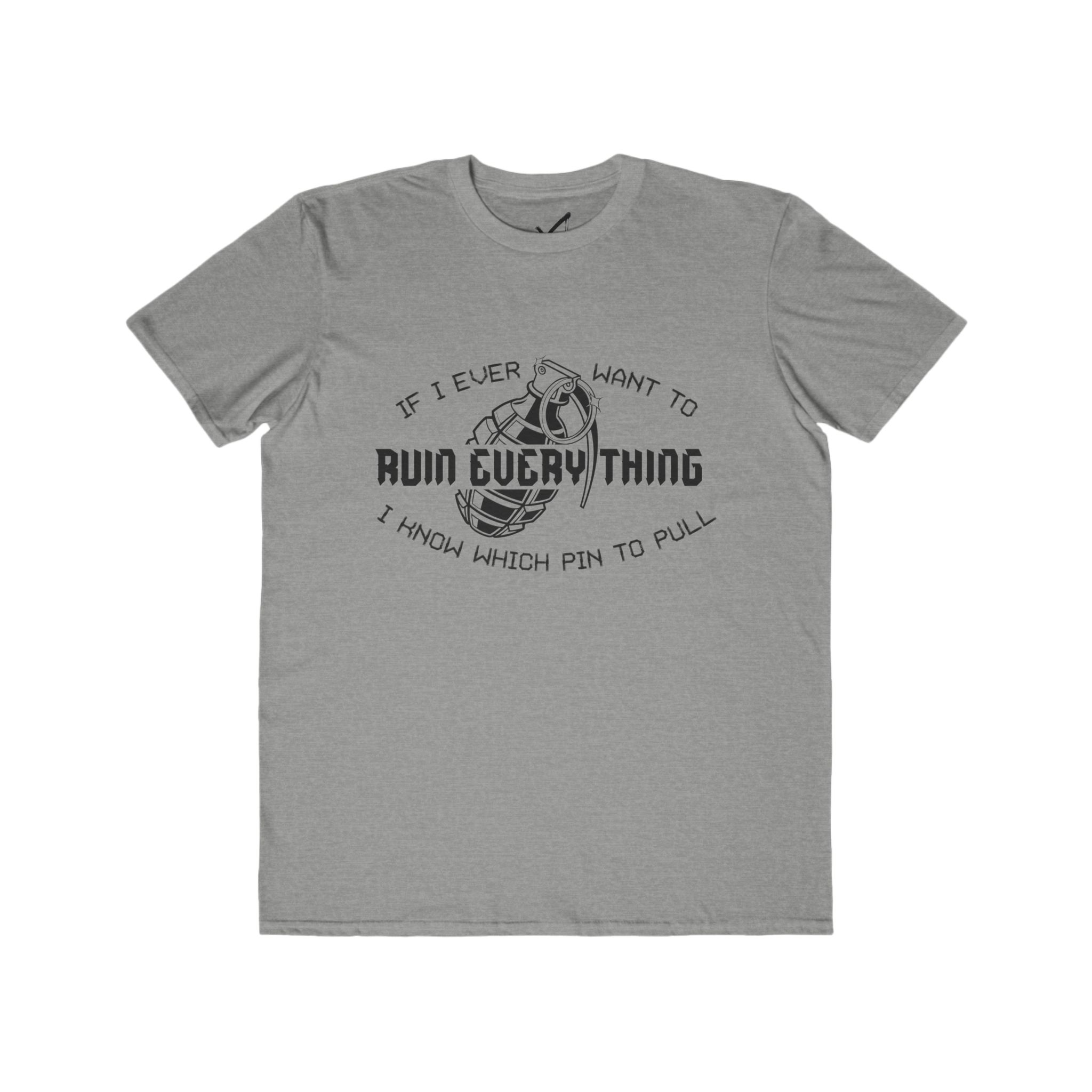 Ruin Everything • Men's Lightweight Cotton Tee - Image 5