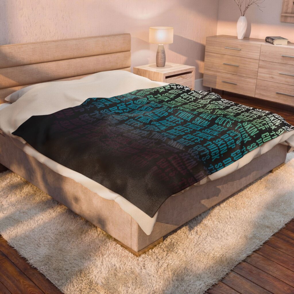 [Atmosphere Fade] Velveteen Plush Blanket