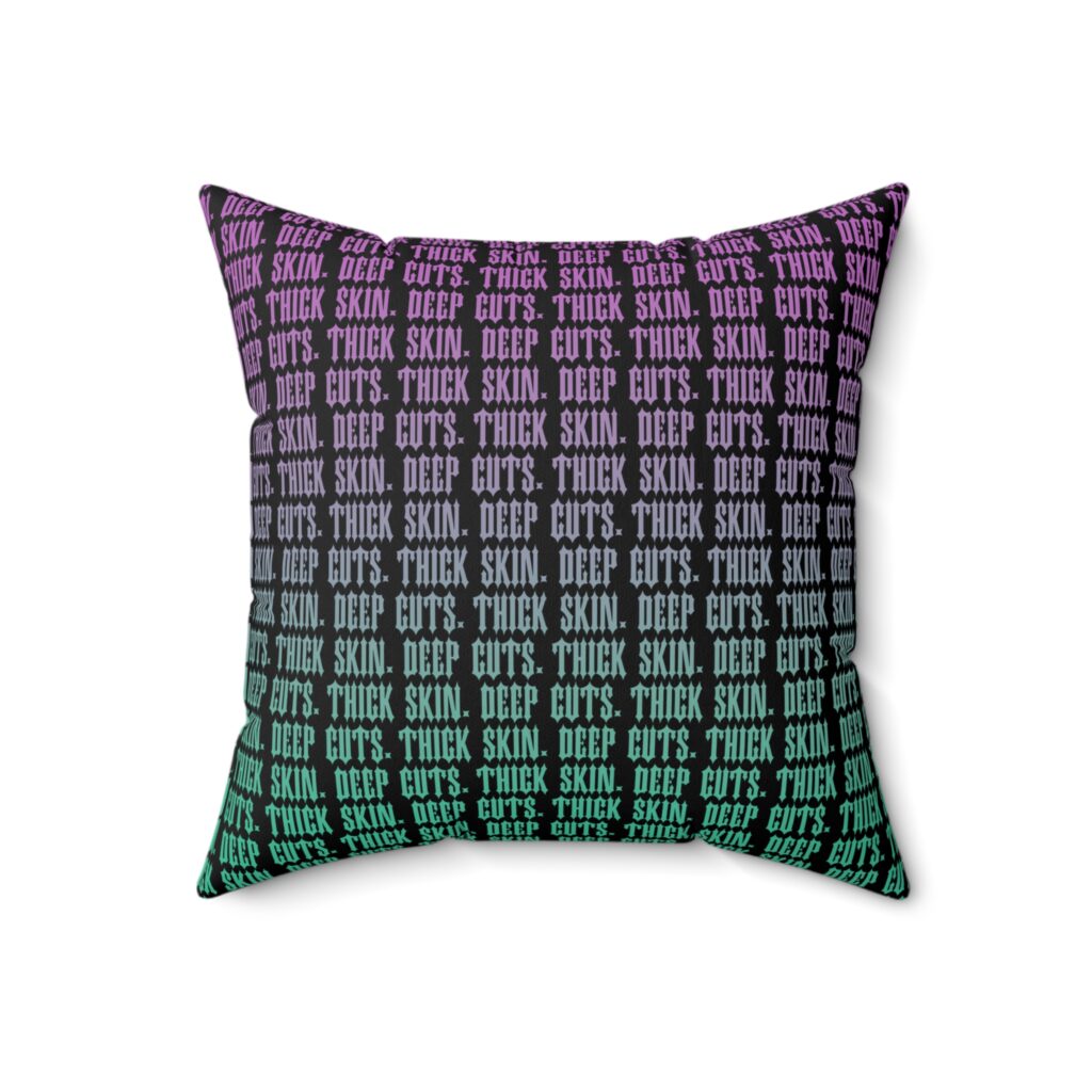 [Pearl Fade] Spun Polyester Square Pillow