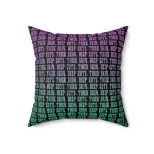 [Pearl Fade] Spun Polyester Square Pillow