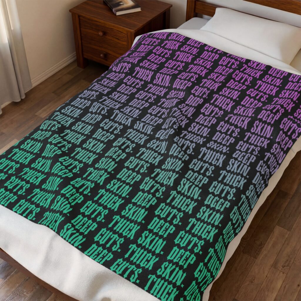 [Pearl Fade] Velveteen Plush Blanket