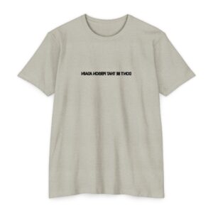 Self Reminder #1 [Black Print] Unisex CVC Jersey T-shirt