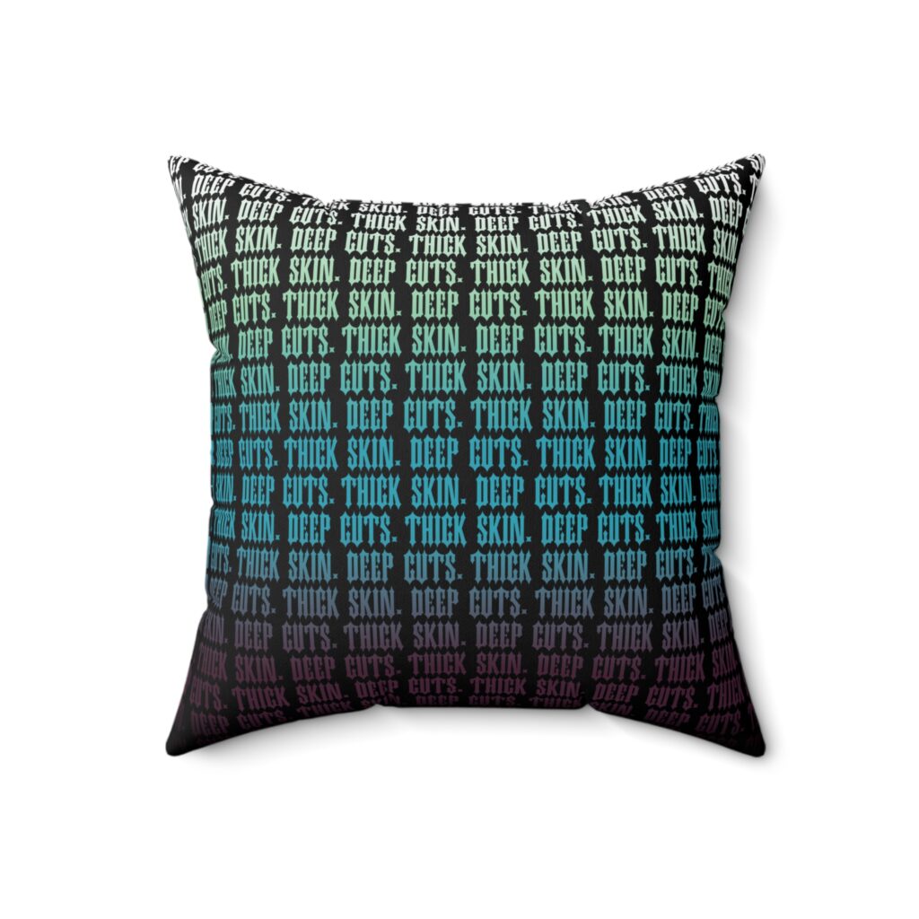 [Atmosphere Fade] Spun Polyester Square Pillow