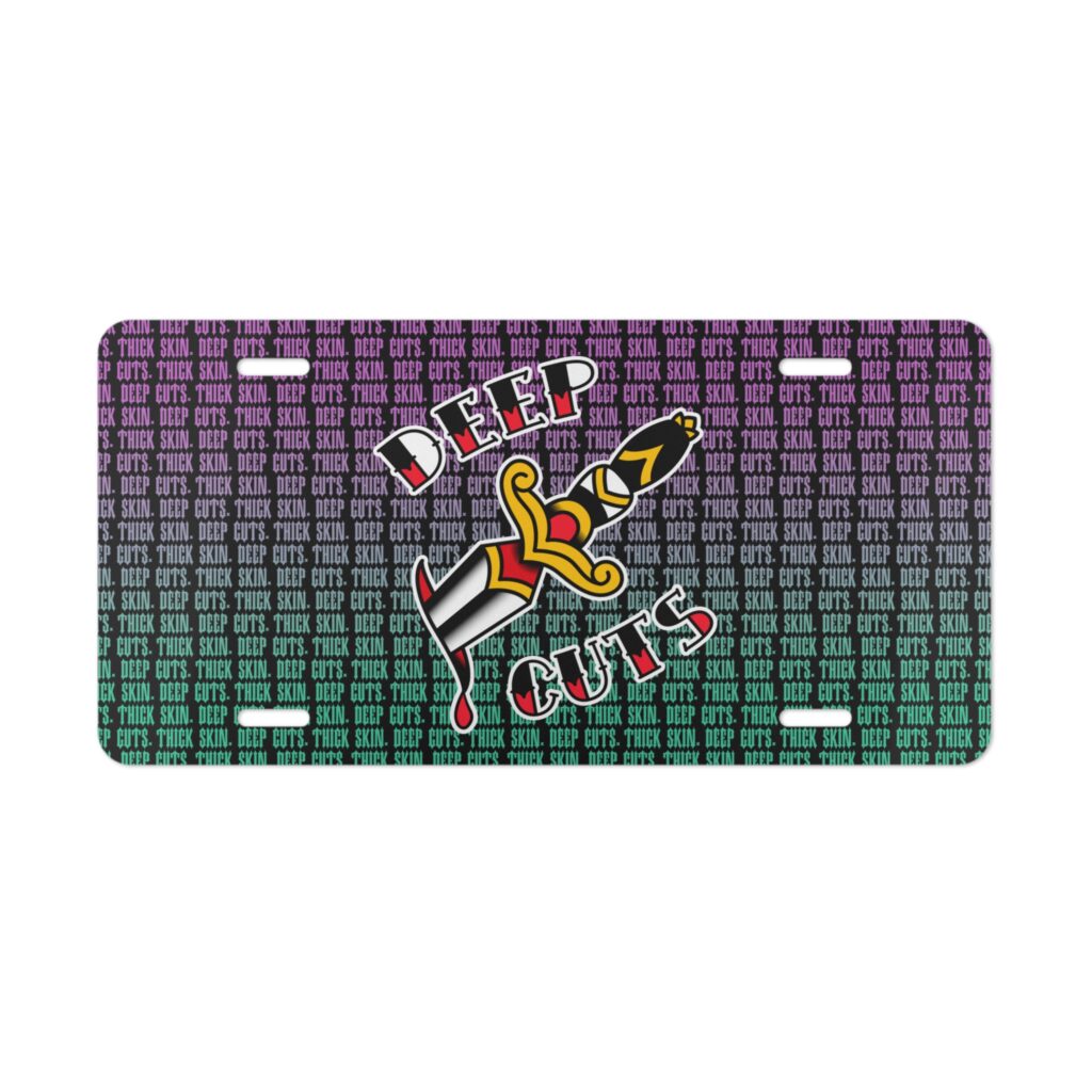 Logo Vehicle Plate [Pearl Fade]