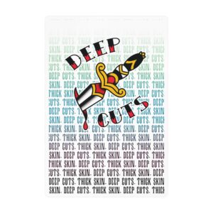 Vinyl Sticker in White [Atmosphere Fade]