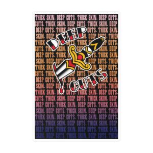 Vinyl Sticker in Black [Sunset Fade]